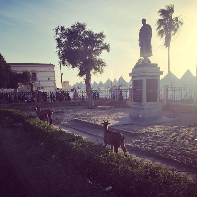 saint louis statue de Faidherbe
