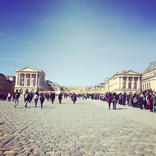 chateau de versailles entrée nappyprettygirl