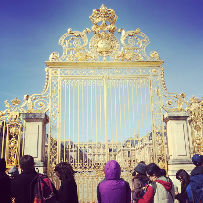 chateau de versailles portail or nappyprettygirl